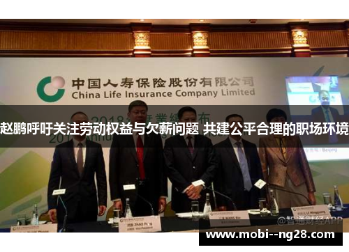 赵鹏呼吁关注劳动权益与欠薪问题 共建公平合理的职场环境 赵鹏呼吁关注劳动权益与欠薪问题 共建公平合理的职场环境