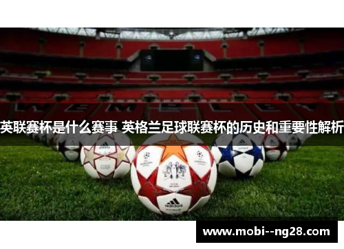 英联赛杯是什么赛事 英格兰足球联赛杯的历史和重要性解析